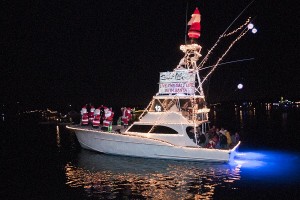 Best Powerboat 31 feet and over, Bob Bleecker, J&B, "Salt Life Santa"