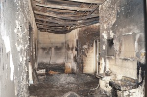 Image of damage inside the Wilmington Family YMCA following a Feb. 7 fire, supplied by the YMCA.