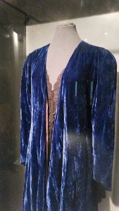 Staff photo by Terry Lane. he robe from “Blue Velvet” was saved by a local collector and is now a featured artifact in the exhibit “Starring Cape Fear!