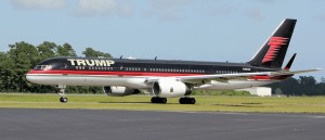 Trump Plane taxing out